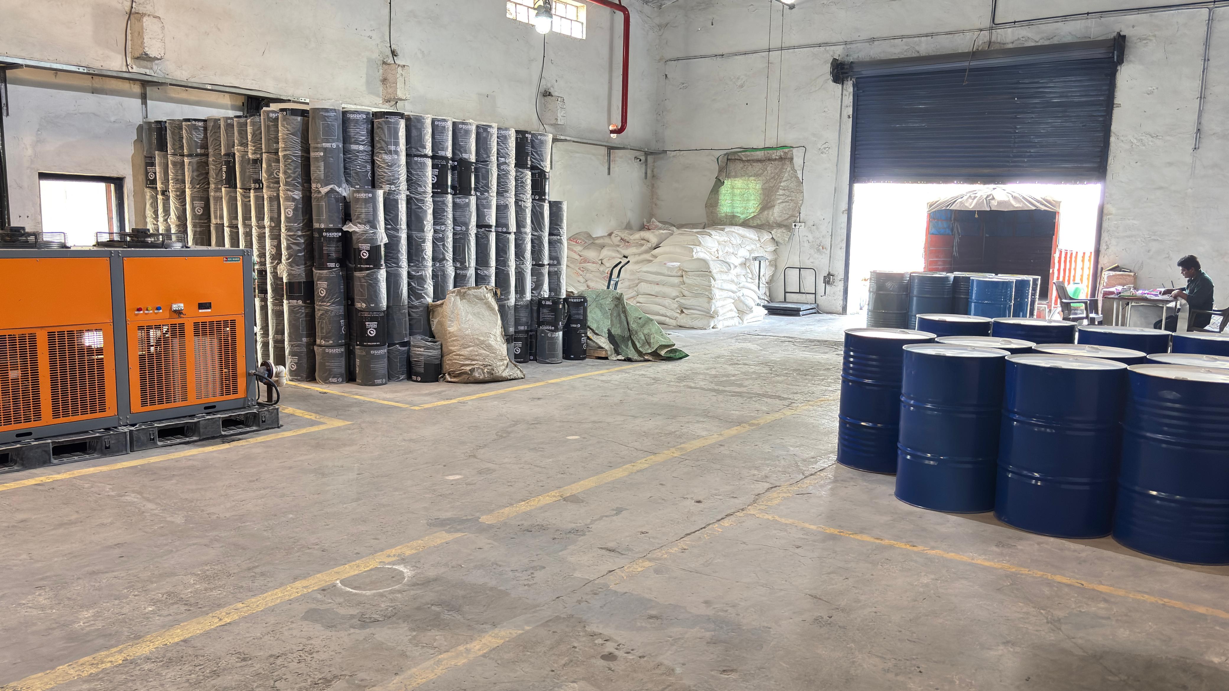 Industrial coating process facility